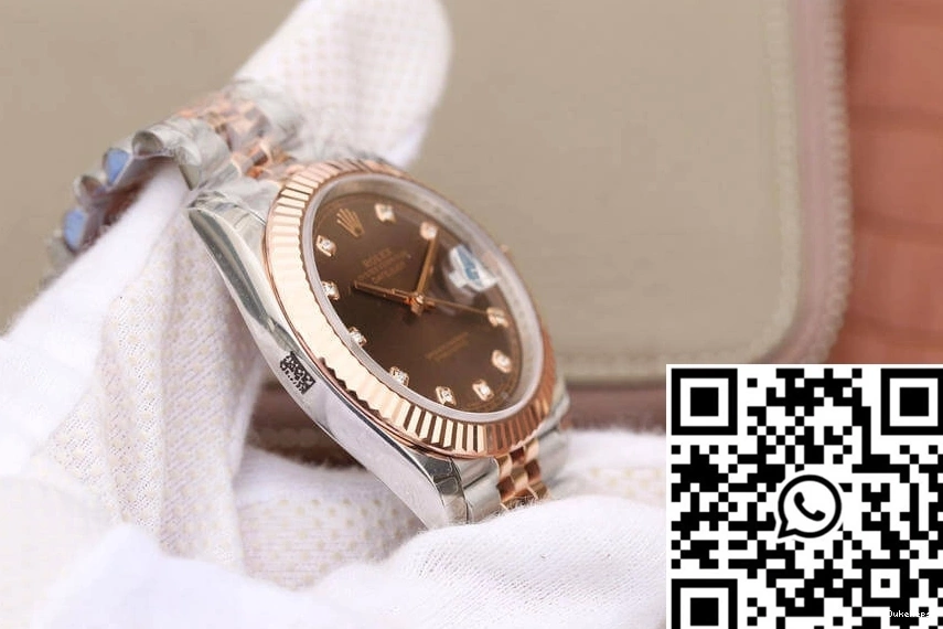 Factory EW Diamond-Studded Rolex Dial Datejust M126331-0004 0805
